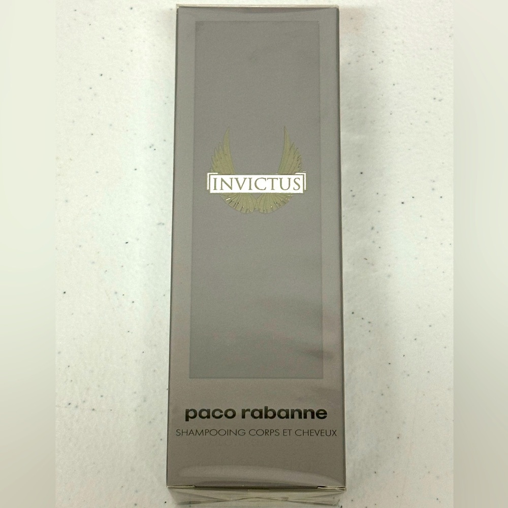 PACO RABANNE INVICTUS 3.4 OZ  ALL OVER SHAMPOO (BRAND NEW IN SEALED BOX)